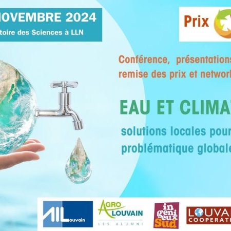  Eau et Climat : solutions locales pour une problématique globale "Inondations et résilience : perspectives pour la Wallonie et pour Ingénieurs Sans Frontières"