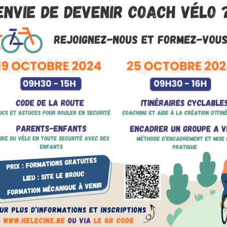 Hélécine - Formation : coach vélo de quartier