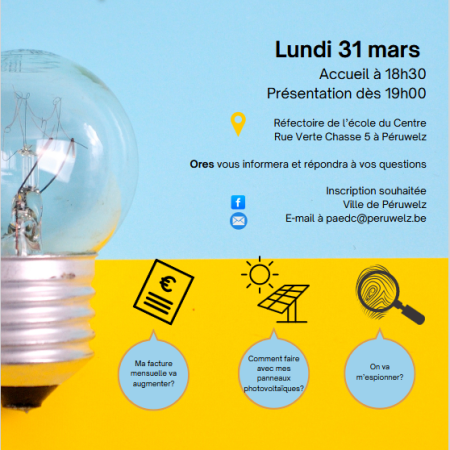 Séance d'infos sur les compteurs communicants